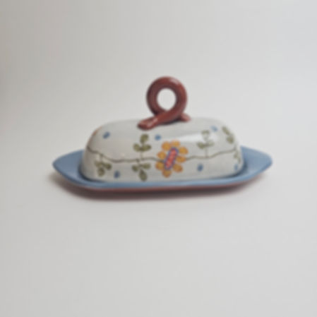 Peony Butter Dish