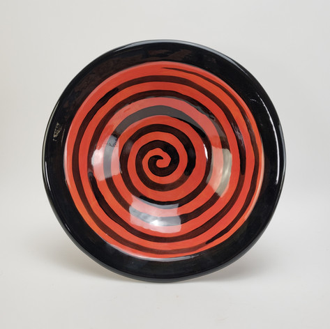 Red Confetti Pasta Bowl