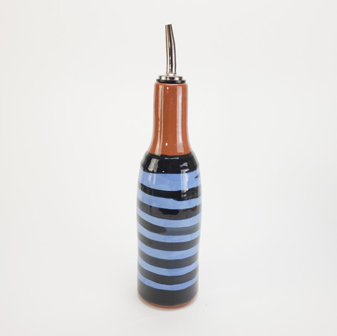 Blue Confetti oil bottle