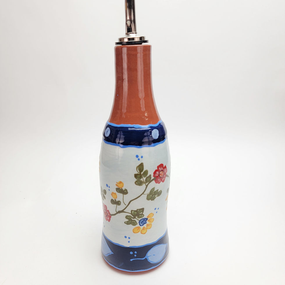 Poppy Field Oil Bottle