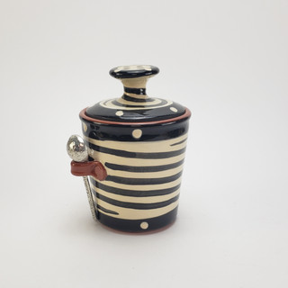 Spiral Sugar/ Salt Jar