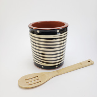 Spiral Utensil Jar