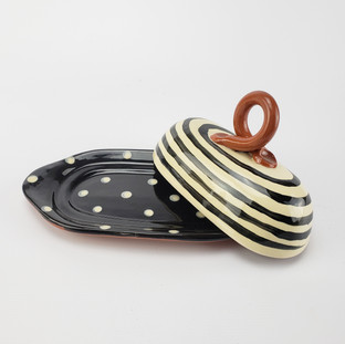 Spiral Butter Dish