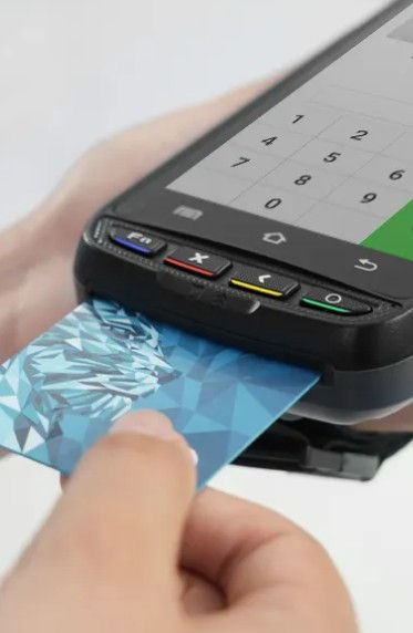terminal punto de venta para tarjeta con chip