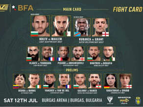 BRAVE CF 97 Fight Card Announced as Bulgaria Prepares for Explosive Return of World-Class MMA