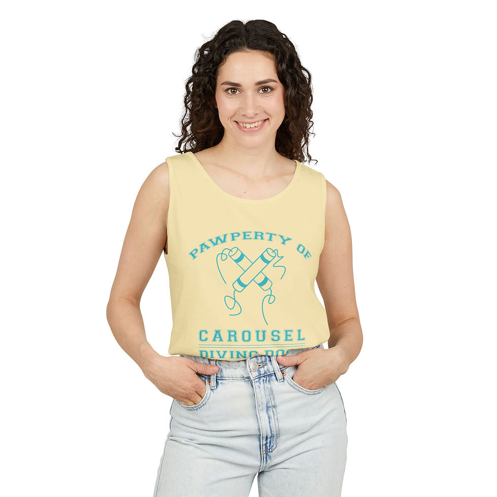 Thumbnail: Unisex Garment-Dyed Tank Top