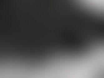 Blurred couple holding a small dog in the foreground, with two elk grazing on a lush green hillside in the background near the Oregon Coast. A candid, black-and-white wildlife and couples photography moment.