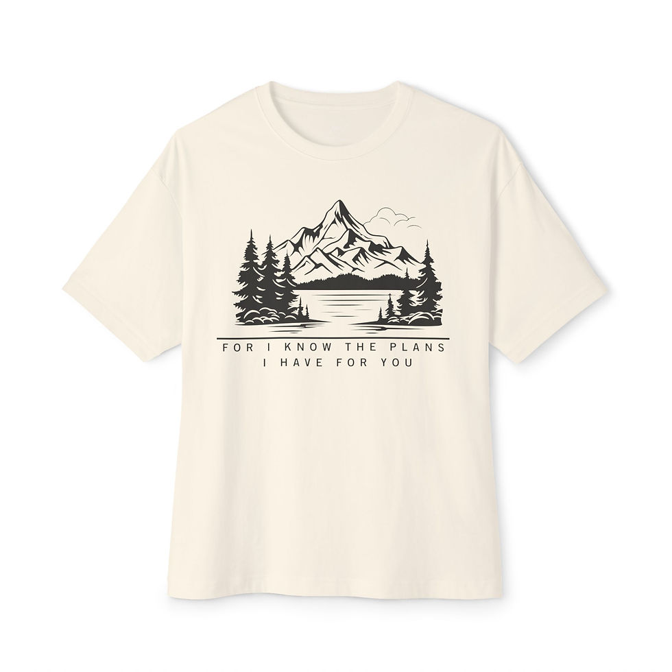 Thumbnail: For I Know The Plans I Have For You - T Shirt