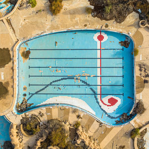 From Joy to Decay: The Abandoned Water Park on the North Shore of the Dead Sea