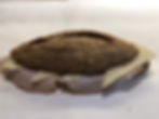 Pequeño integral de jamón dulce y queso.