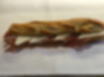 Media barra de jamón serrano con queso