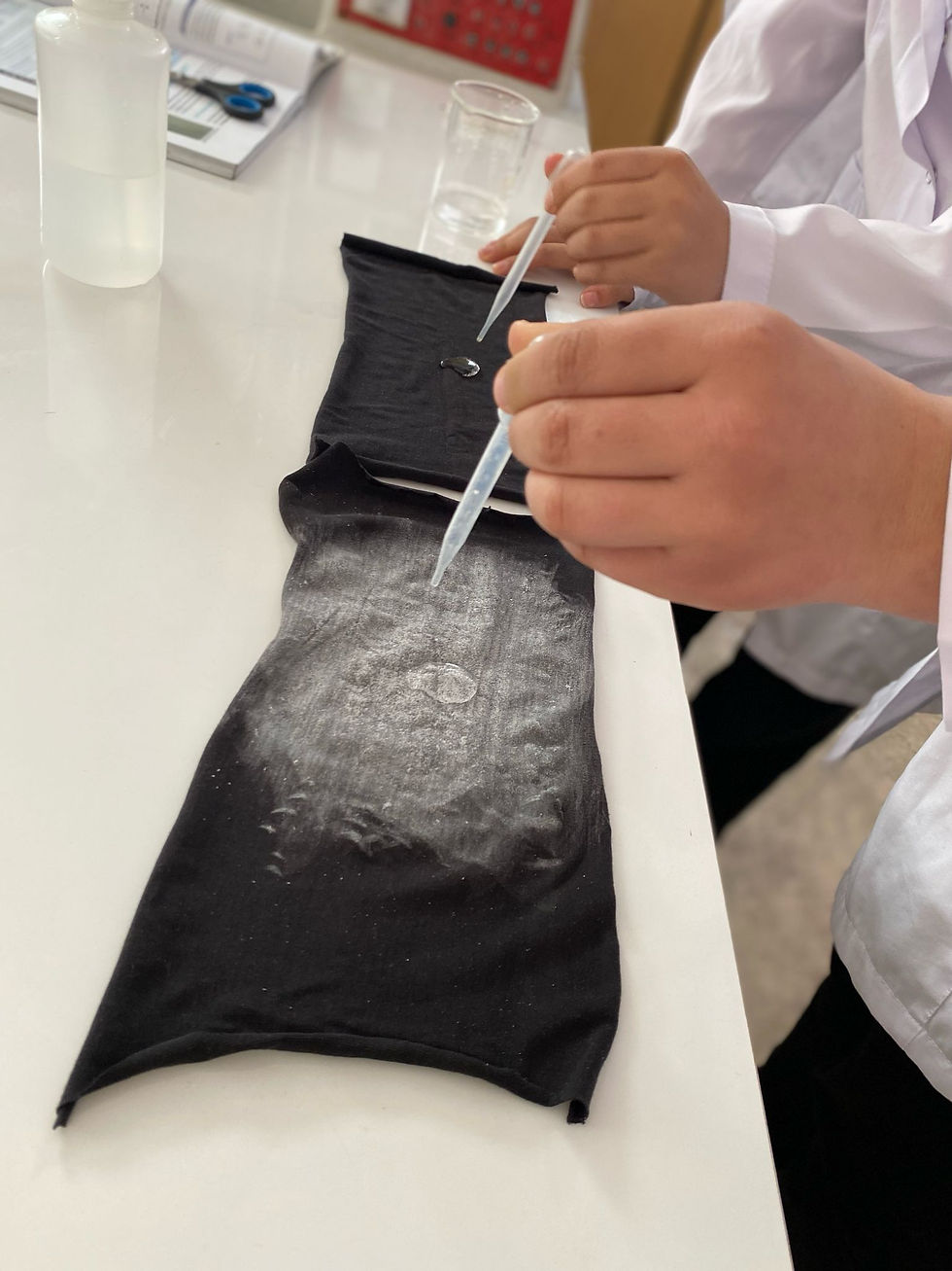 Etkinliğin İsmi : Kumaştaki Yüzey Gerilimi