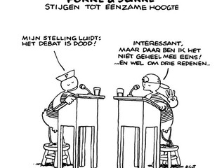 'Ik vind' is een mening, geen feit'