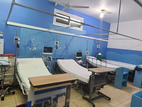 Sala de COVID-19 del Hospital Roatán, reporta cero pacientes ingresados.