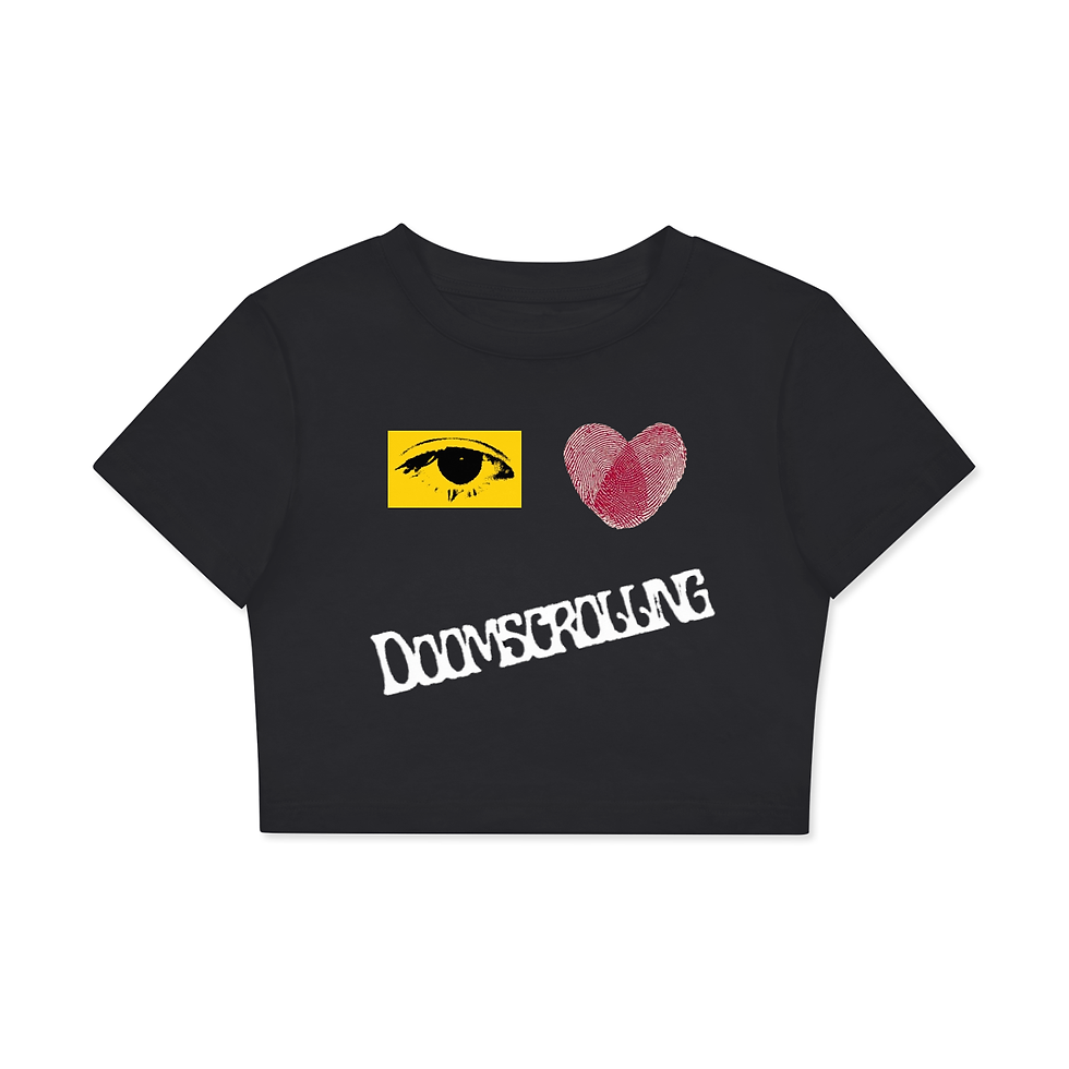 Thumbnail: I <3 DS Fitted Croptop "batch 001"