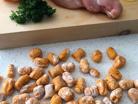 Gnocchi à la patate douce 