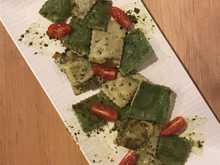 Ravioli maisons aux épinards