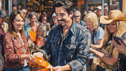 Brad Paisley abre una segunda tienda de comestibles gratuita en Nashville para ayudar a familias necesitadas