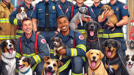 Colorado Firefighters Calendar to Raise Funds for Dog Shelters: A Positive Impact on the Community and Animal Welfare