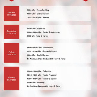 Sportwoche Plan
