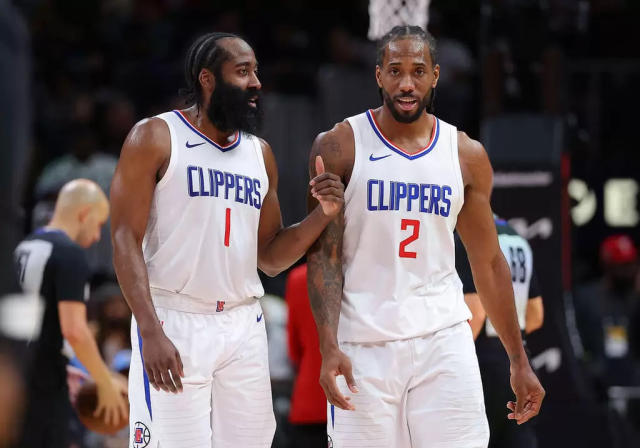 NBA季後賽快艇東區排名第四 Harden and Kawai