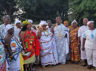 UNPAF AFRICA DELEGATION LED BY EXECUTIVE CHAIRMAN GRACES FINAL HOMOWO FESTIVAL AT ADJEN-KOTOKU Adjen-Kotoku, Accra – A high-powered delegation from the UN Peace Ambassadors Foundation Africa (UNPAF AFRICA), led by its Executive Chairman, HRM Amb. Nana Sultan Adamu Mohammed, yesterday, Sunday 23rd August 2026, attended the grand finale of the Annual Homowo Festival at the Niikweitsuru Community Durbar Grounds, Adjen-Kotoku. The delegation comprised: 1. HRM Amb. Nana Sultan Adamu Mohammed – Executive Chairman 2. HRM Dr. Pro-Umar Abubakar Tanko – Africa Commissioner of Islamic Chieftaincy Affairs 3. HRH Abdul Rahim Mubarak – Africa Director of NGOs 4. HRH Muhammed Sanusi Adamu – Africa Director of Operations 5. HRH Issah Suleman – National Board Member 6. Hajia Barikisu Abdellah – Africa Women Commissioner 7. Chief Inspector Vicential Fortune Torsutse – National President of Diplomatic Mission The delegation was warmly received by Her Royal Highness Naa Kotoku Ojenma I, Manye of Niikoi