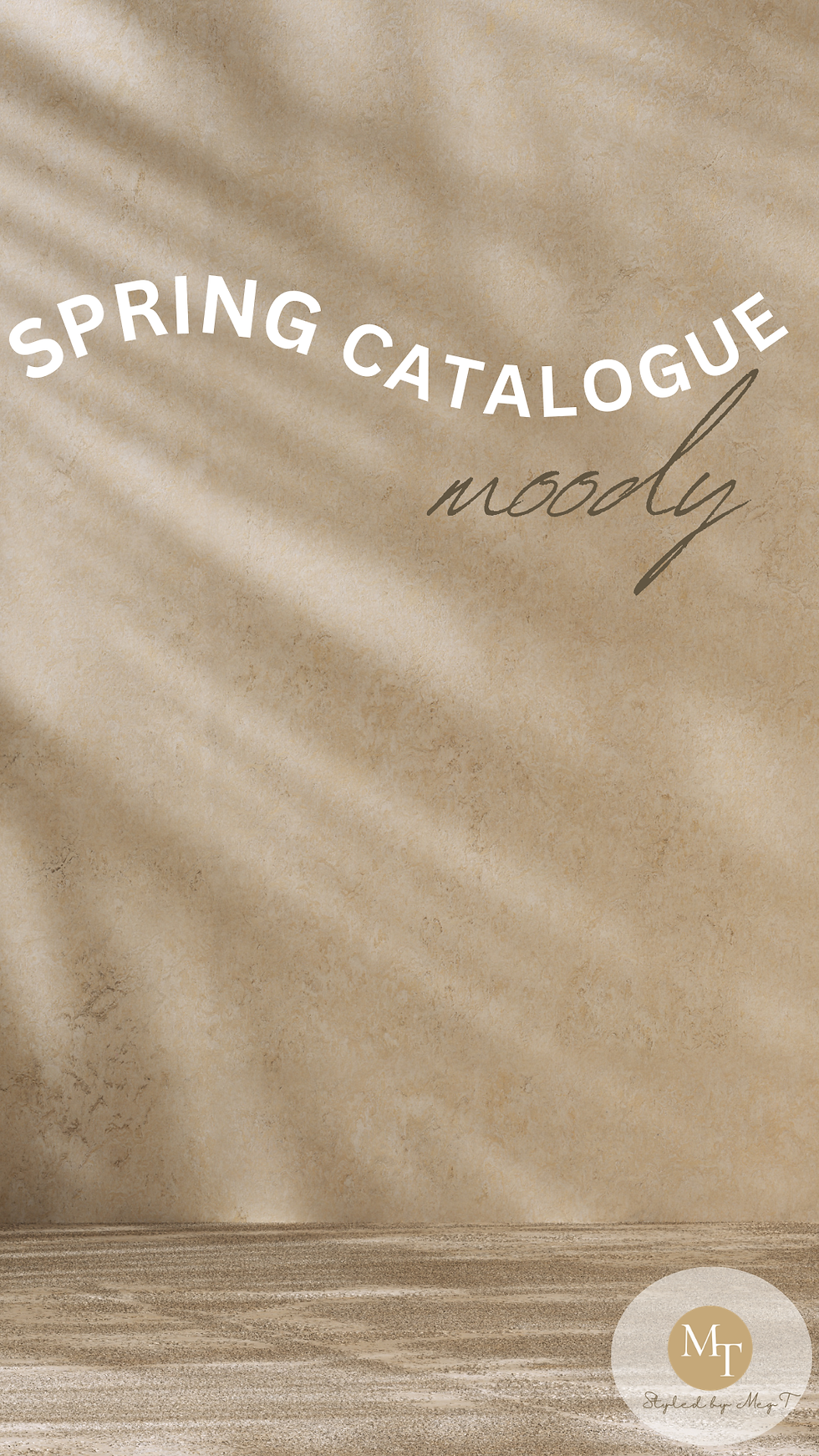 Thumbnail: Moody Spring Catalogue for Family Photography