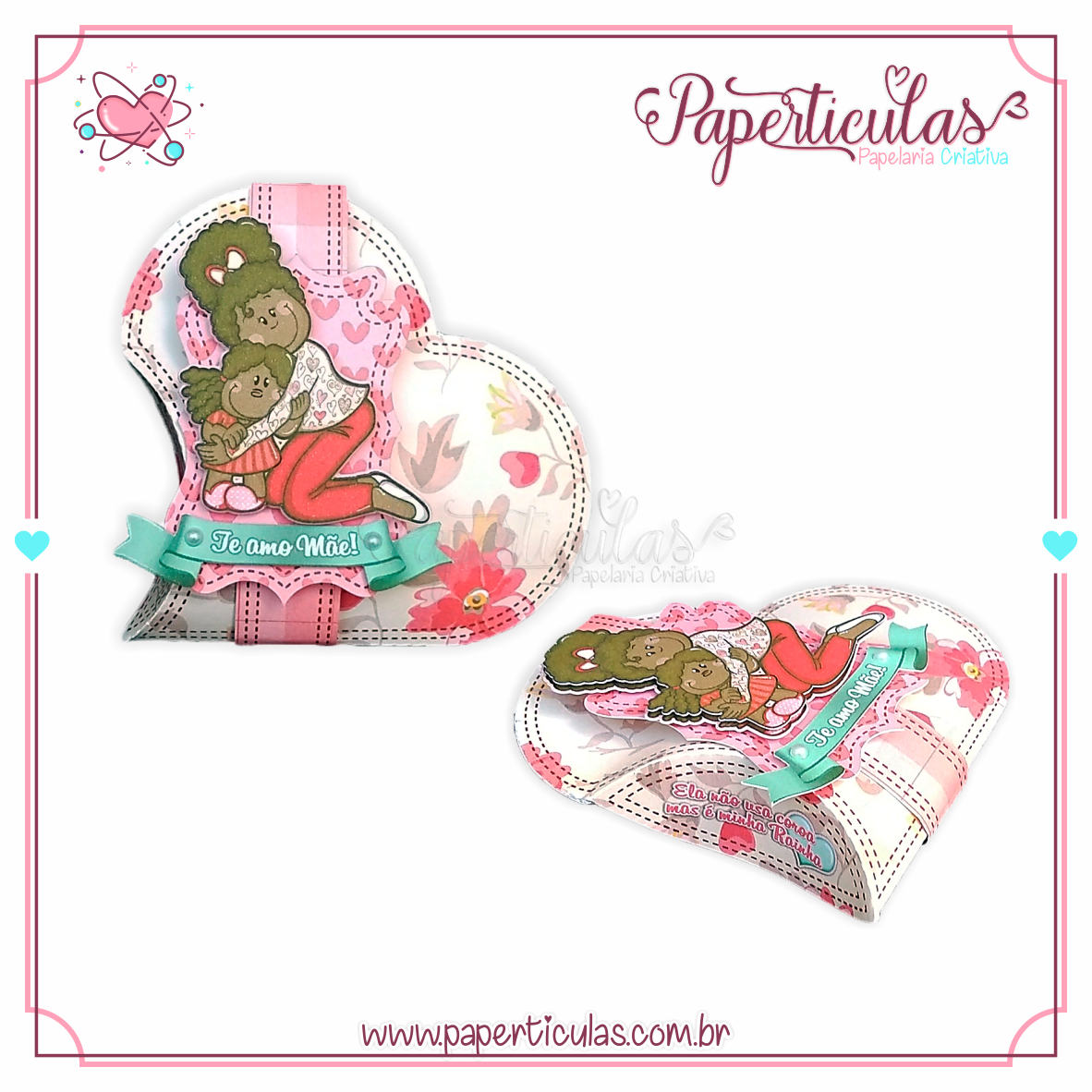 Caixa Travesseiro Coração