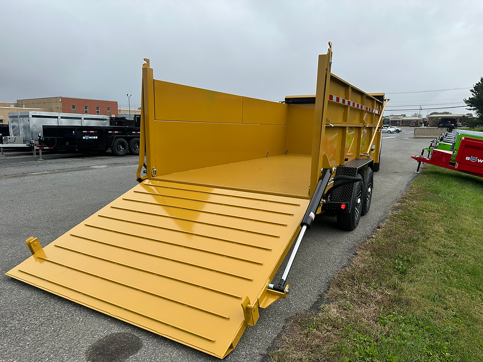 Thumbnail: BWISE Ultimate Dump Trailer - 16Ft (15,400 GVWR)