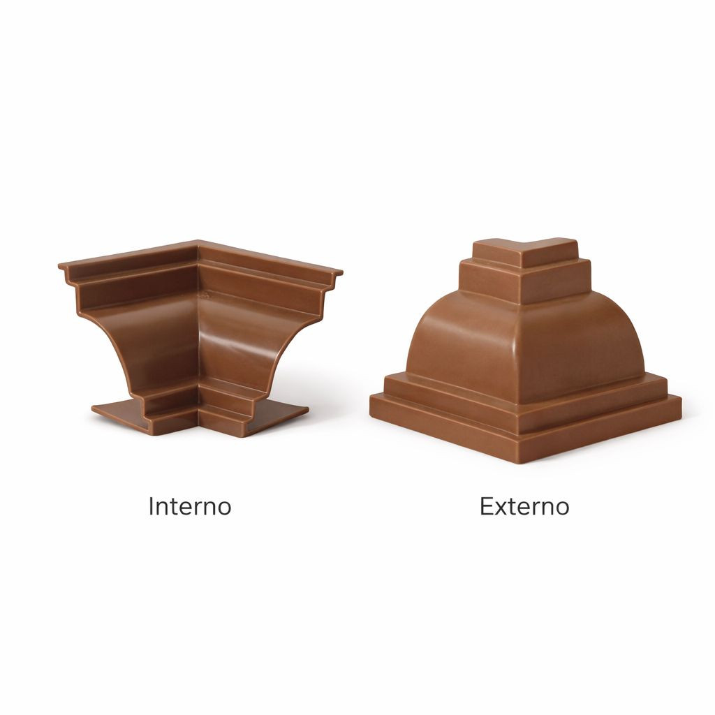 Canto de Sanca PVC – Imbuia e Cerejeira