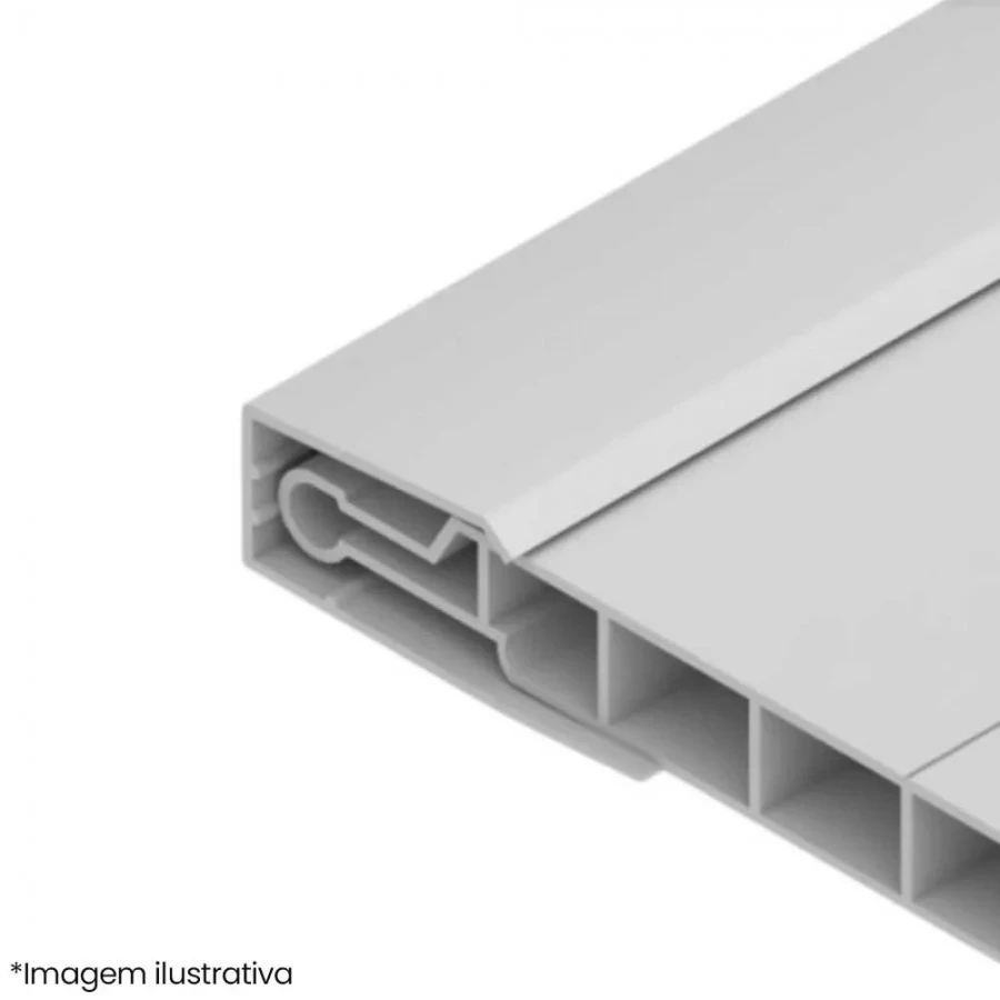 Miniatura: PERFIL U PVC (RODA FORRO) 6 METROS – ACABAMENTO PARA FORRO