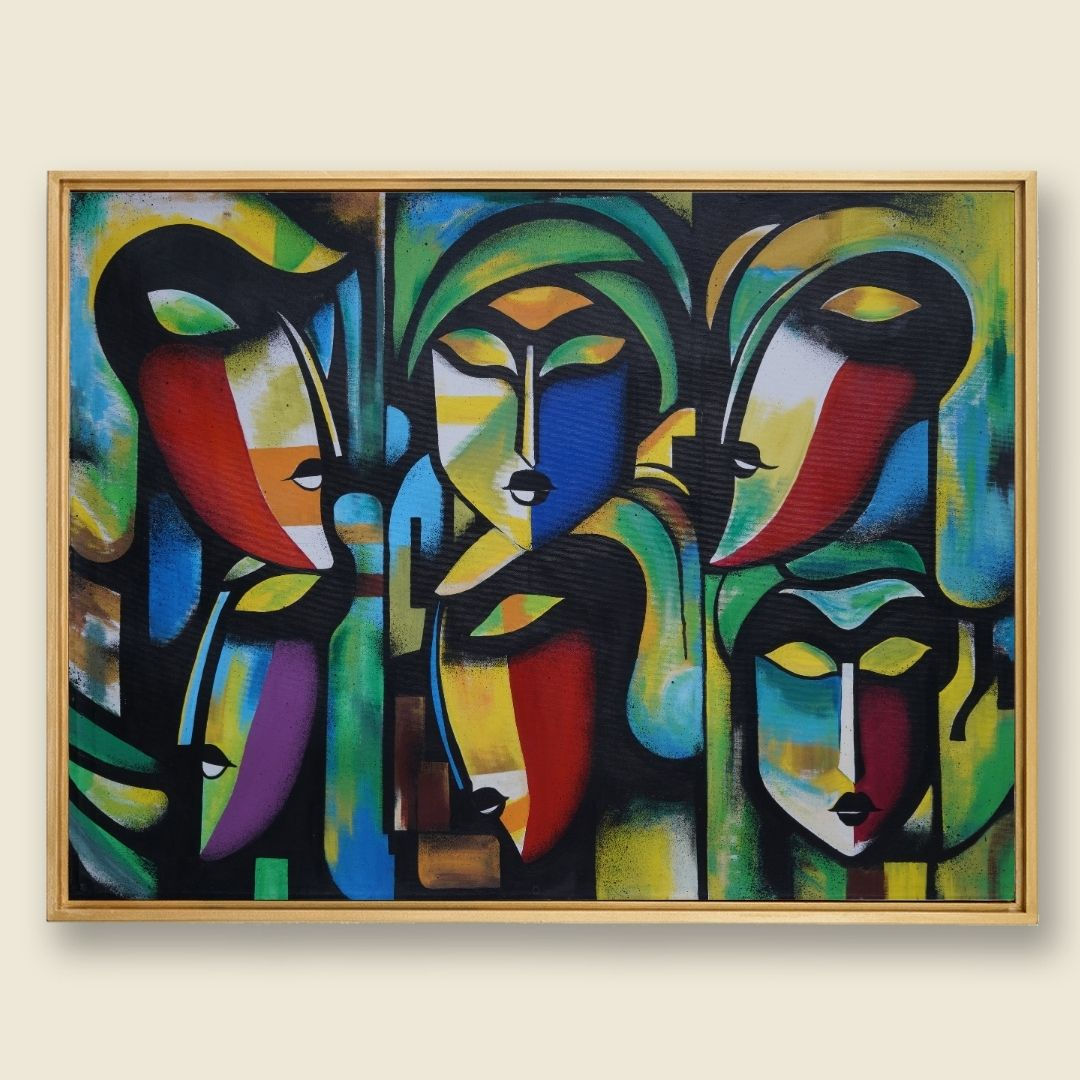 Faces (Art Print)