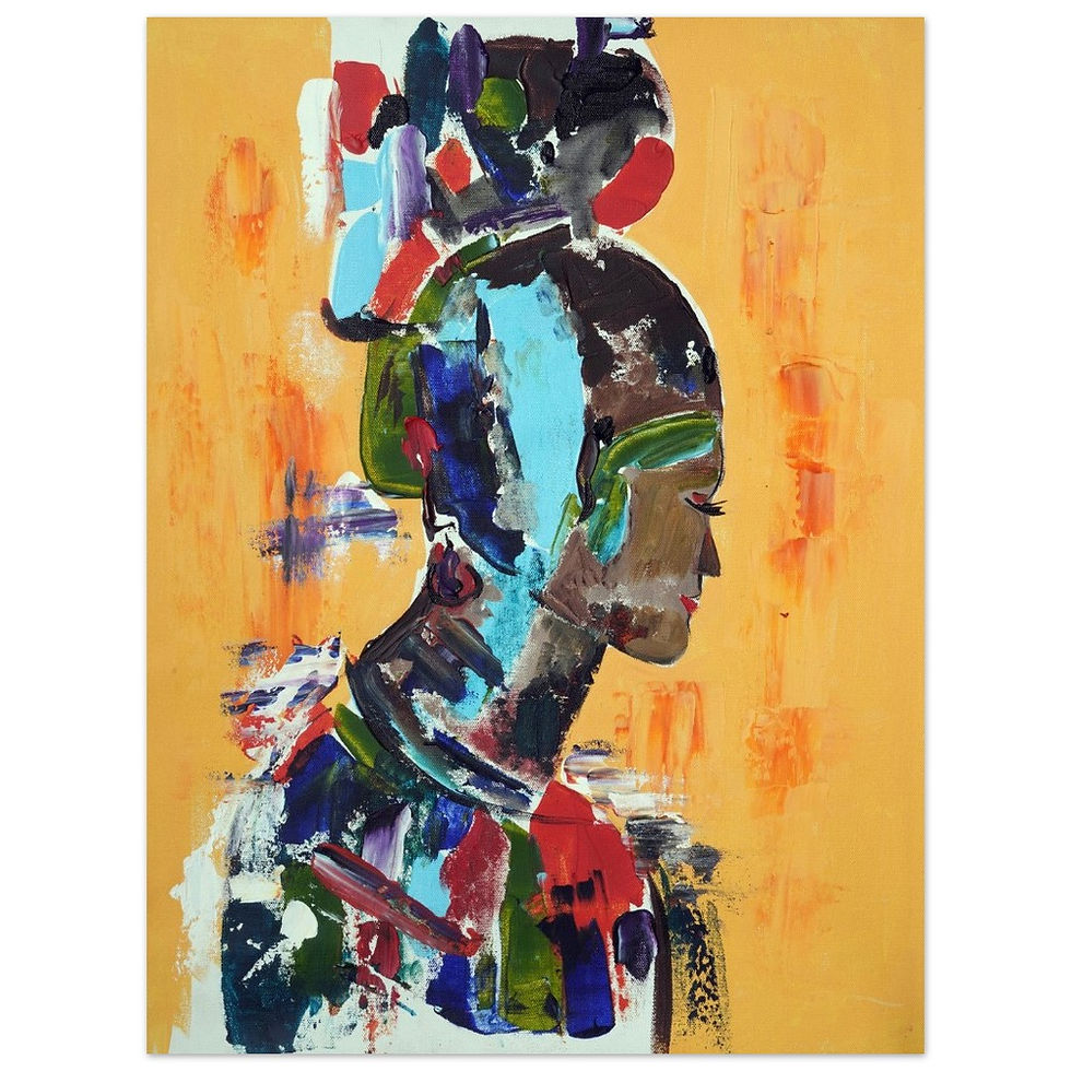 Thumbnail: Shades of a Woman (Art Print)