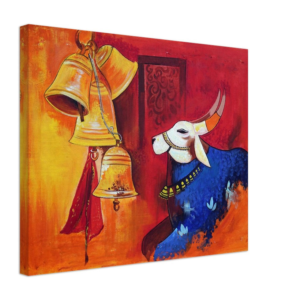 Thumbnail: Nandi- The Silent Devotee (Art Print)