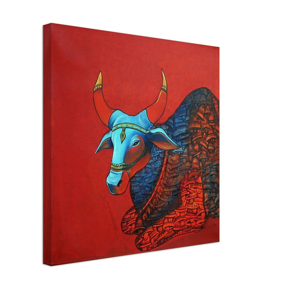 Thumbnail: Enigmatic Nandi (Art Print)