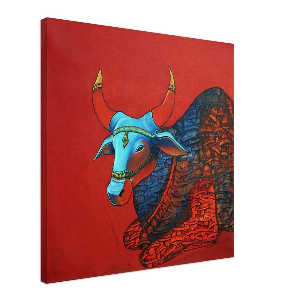 Thumbnail: Enigmatic Nandi (Art Print)