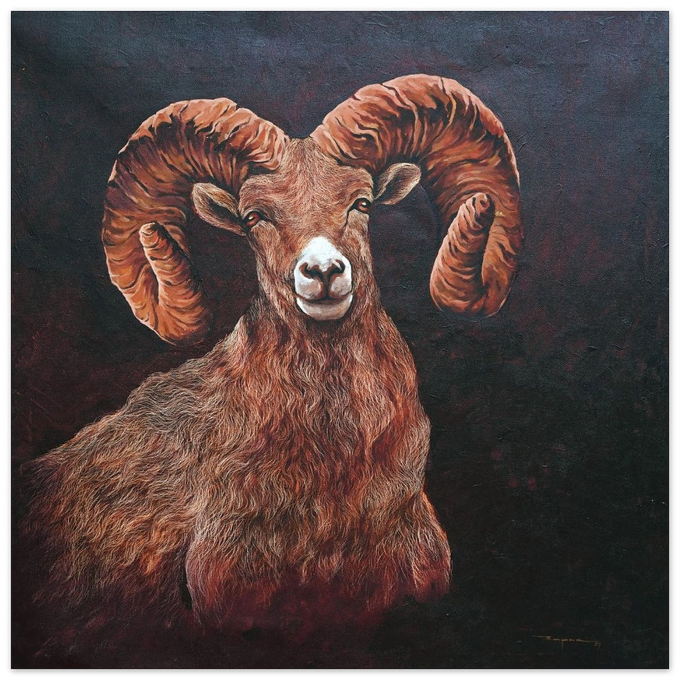 Thumbnail: The Wild Ram (Art Print)