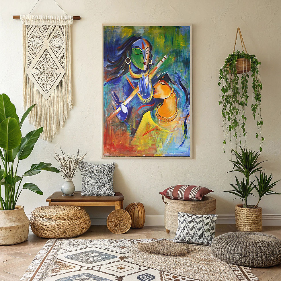 Thumbnail: Love's Eternal Tapestry (Art Print)