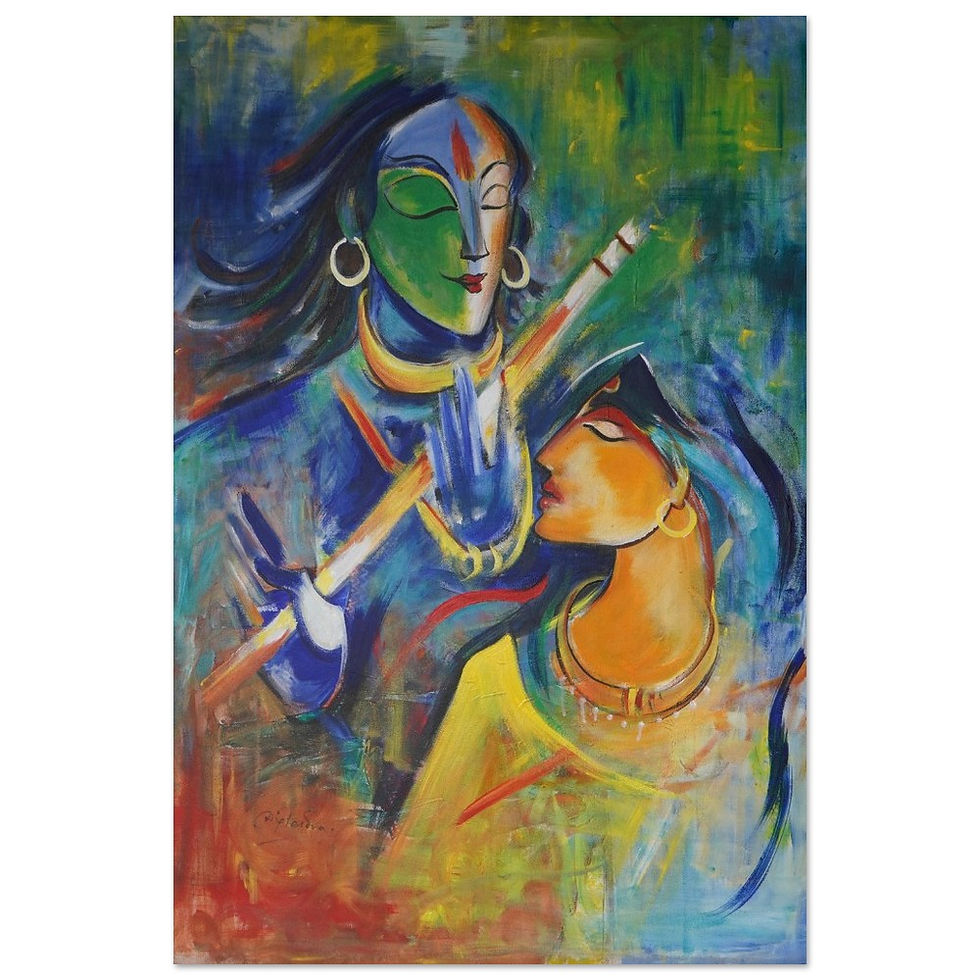 Thumbnail: Love's Eternal Tapestry (Art Print)