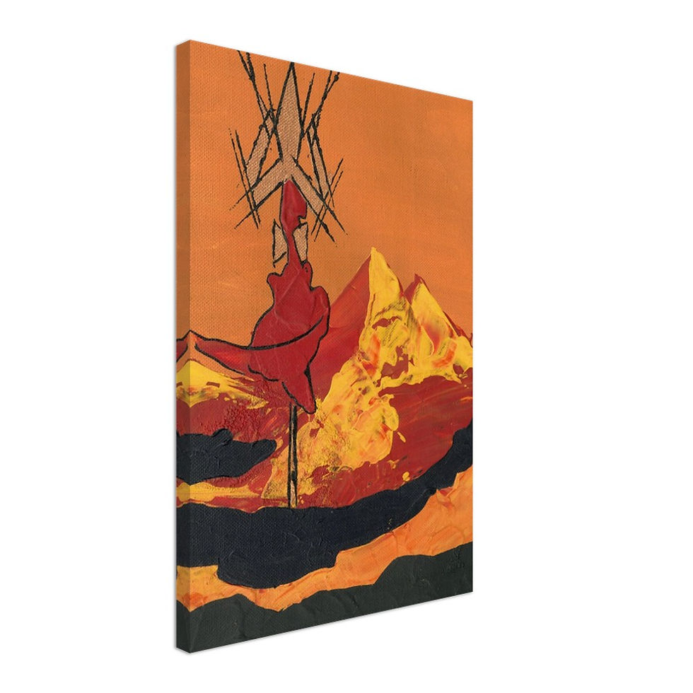 Thumbnail: Fiery Ascent (Art Print)
