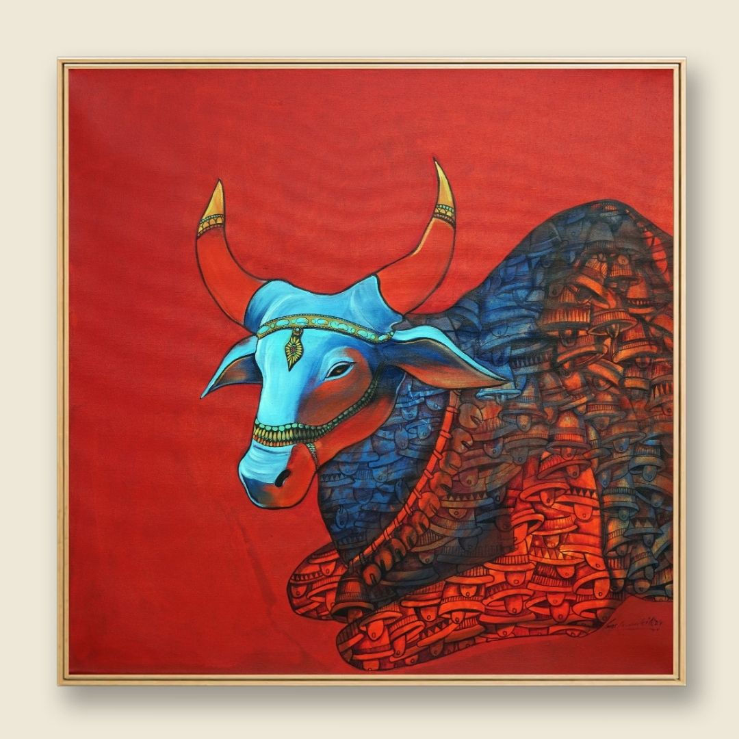 Enigmatic Nandi (Art Print)