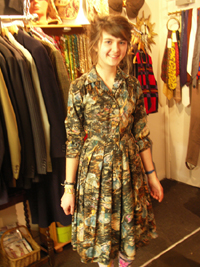1950s Print Frock