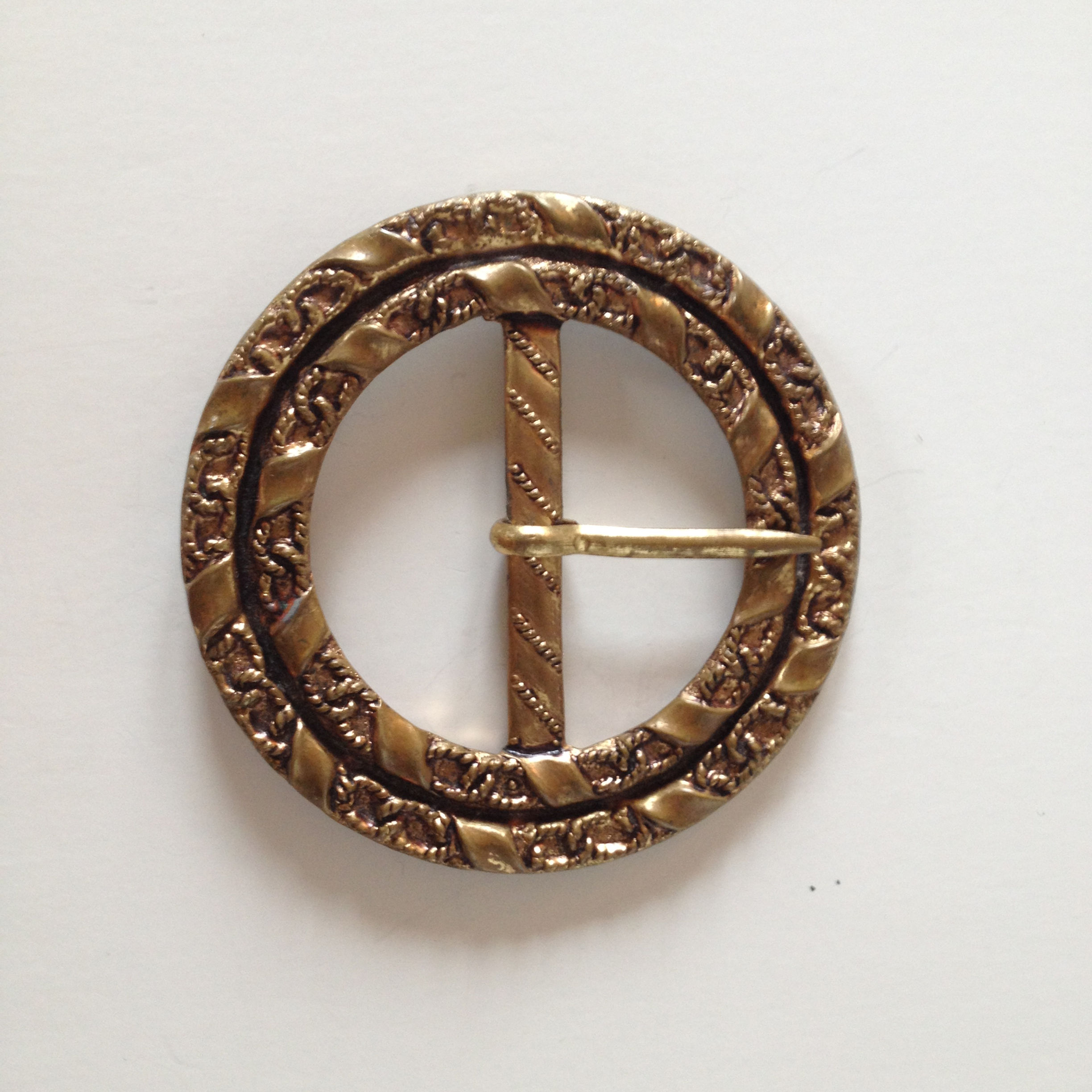 TTO 223 Brass Czech Buckle