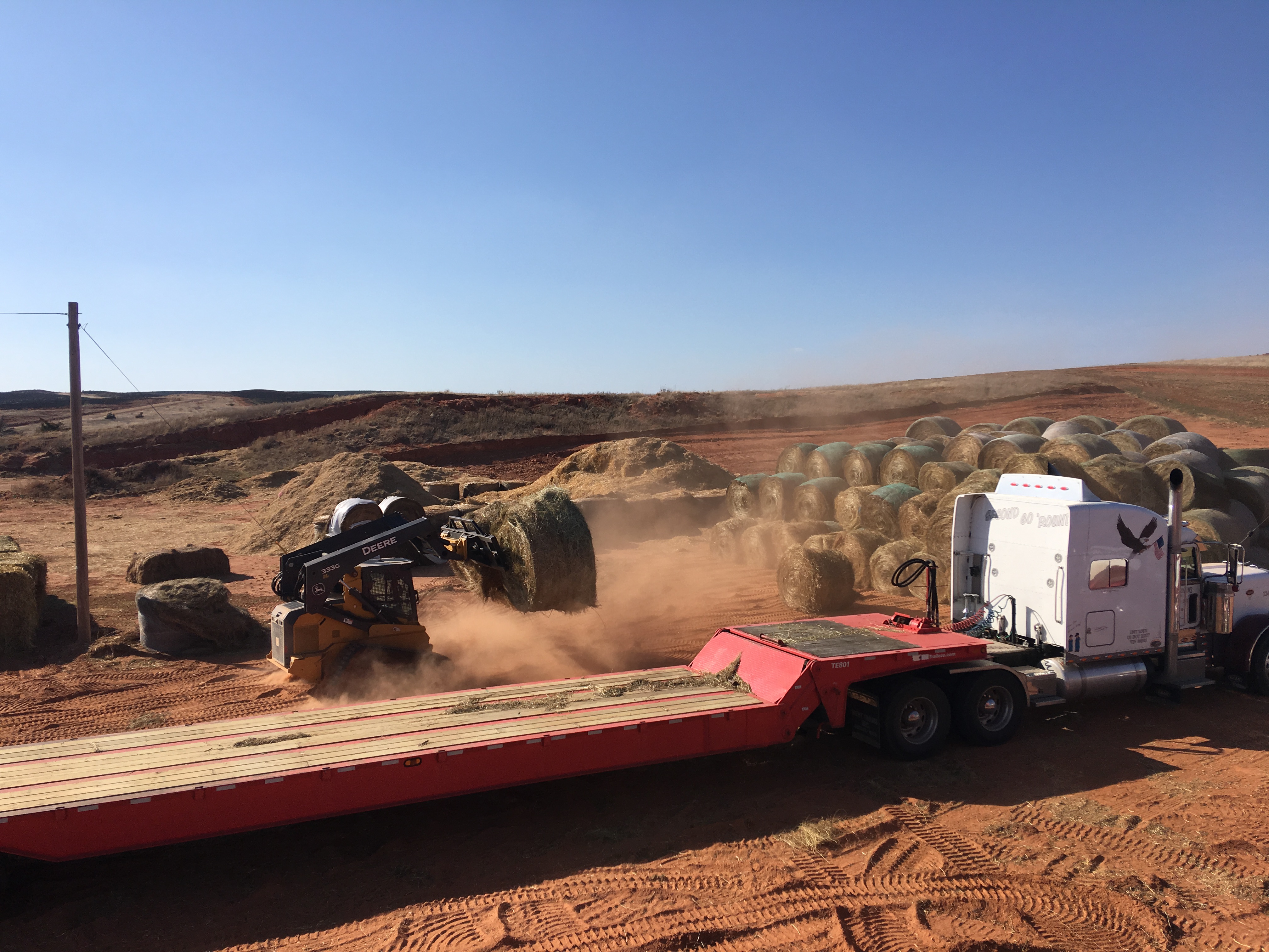 Unloading at the Bar B