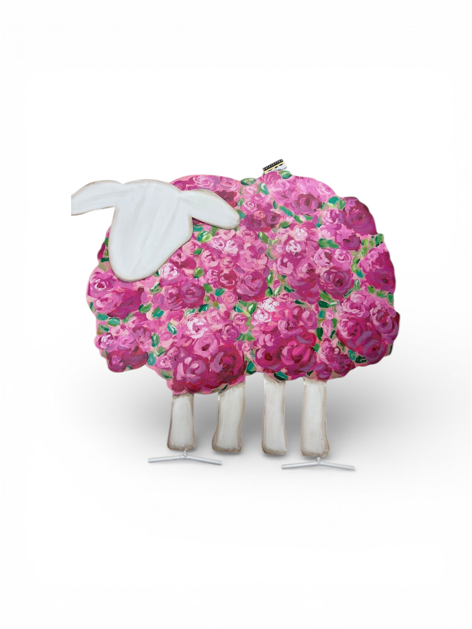 Rosey Lamb Yard Sign/Hanging Option