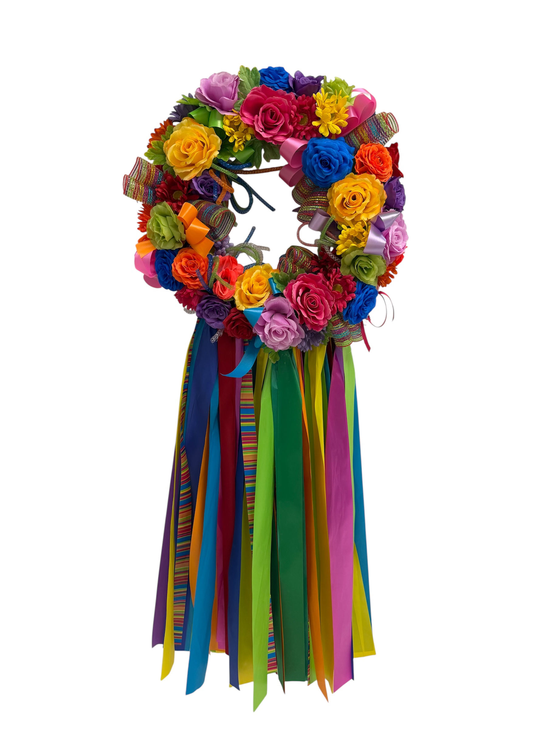 Fiesta Rose Wreath