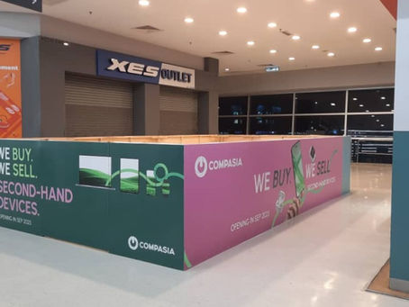 Hoarding & Visual (Kiosk), CompAsia, Lotus's Puchong