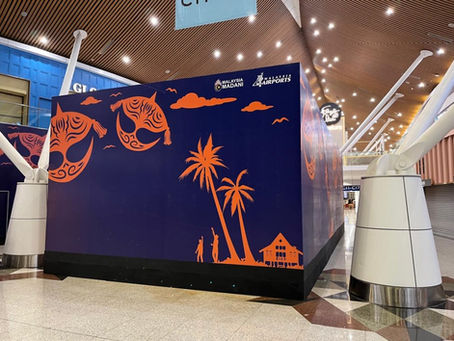 Hoarding & Visual (Kiosk), Generic, KLIA SAT (Satellite Building)