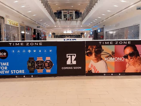 Hoarding & Visual, Kiosk, Time Zone, Setia City Mall