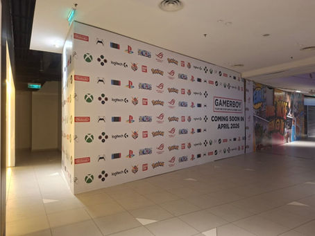 Hoarding & Visual, Gamerboy, Central Icity